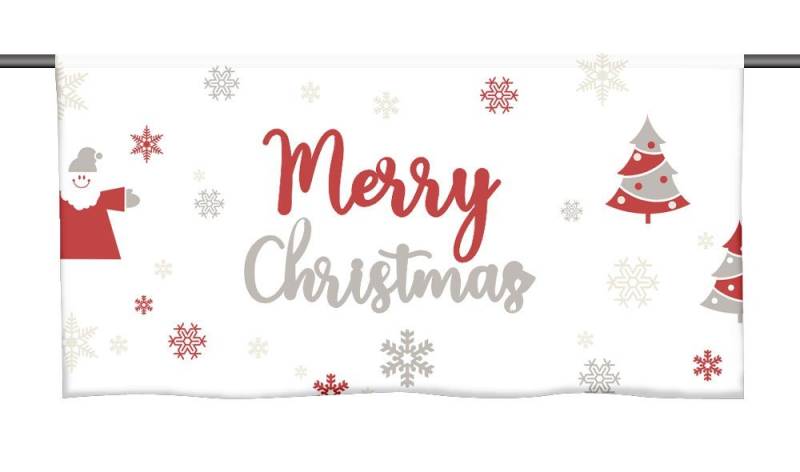 gardinen-for-life Scheibengardine Cafehausgardine Meine Weihnachten rot - Küchengardine gardinen-for-life Scheibengardine Cafehausgardine Meine Weihnachten rot - Küchengardine von gardinen-for-life