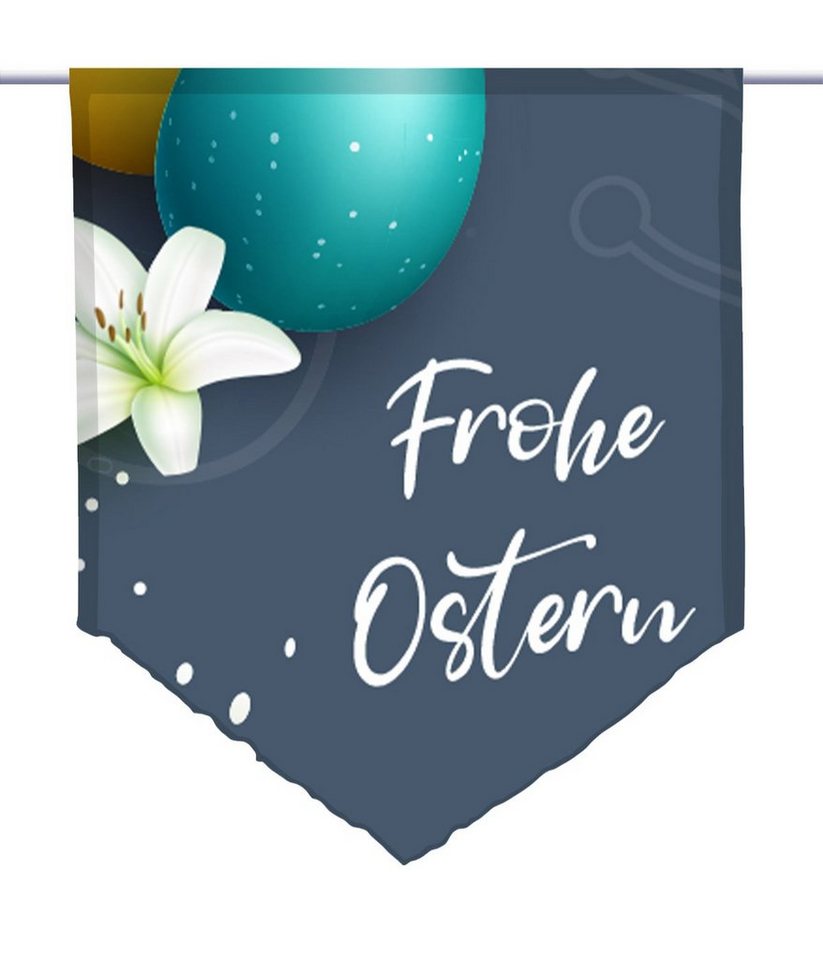 Scheibengardine Ostern-griseo - spitzer Scheibenhänger, gardinen-for-life von gardinen-for-life