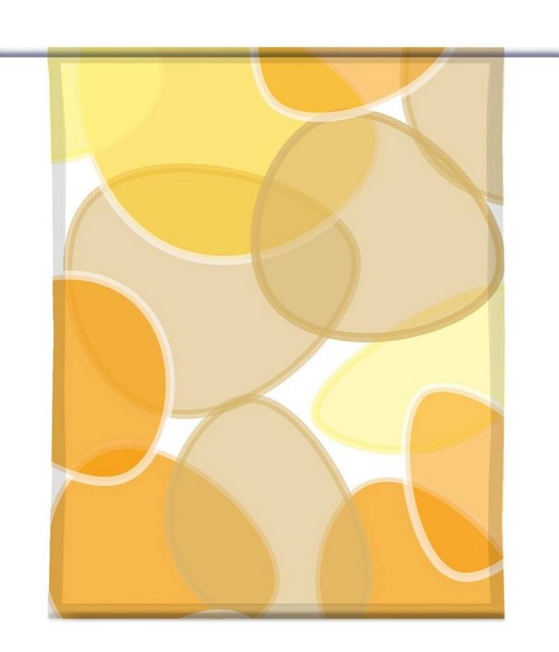 gardinen-for-life Scheibengardine Scheibenhänger Blubbels sunshine – eckig – Gardine - B-line von gardinen-for-life