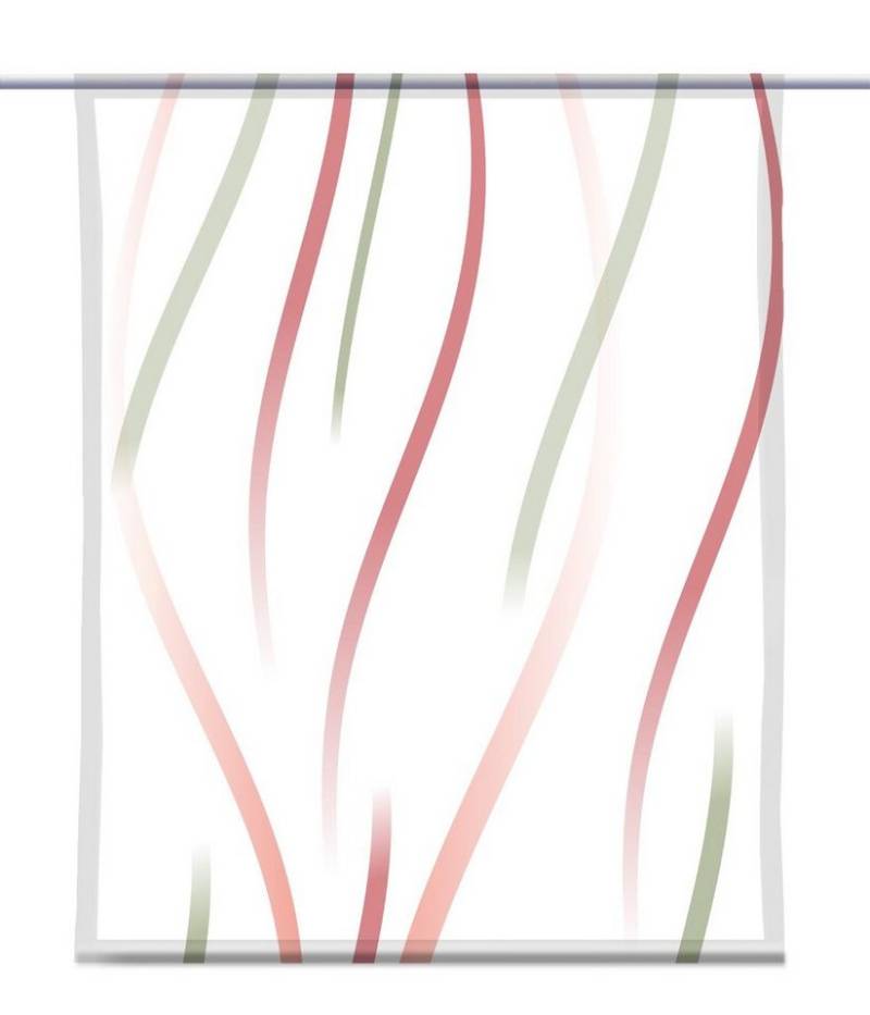 gardinen-for-life Scheibengardine Scheibenhänger Mohnblume F vertic - blanco rechteckig von gardinen-for-life