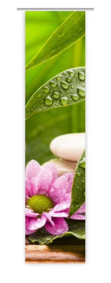 gardinen-for-life Schiebegardine Bambus Stone, Wellness von gardinen-for-life