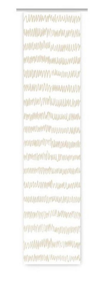 Schiebegardine Moderna Zebra tone - Flächenvorhang HxB 260x60 cm - B-line, gardinen-for-life von gardinen-for-life