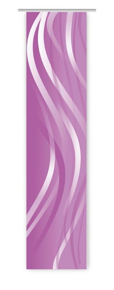 gardinen-for-life Schiebegardine Vertic Brombeere Flächenvorhang HxB 260x60 cm - B-line von gardinen-for-life