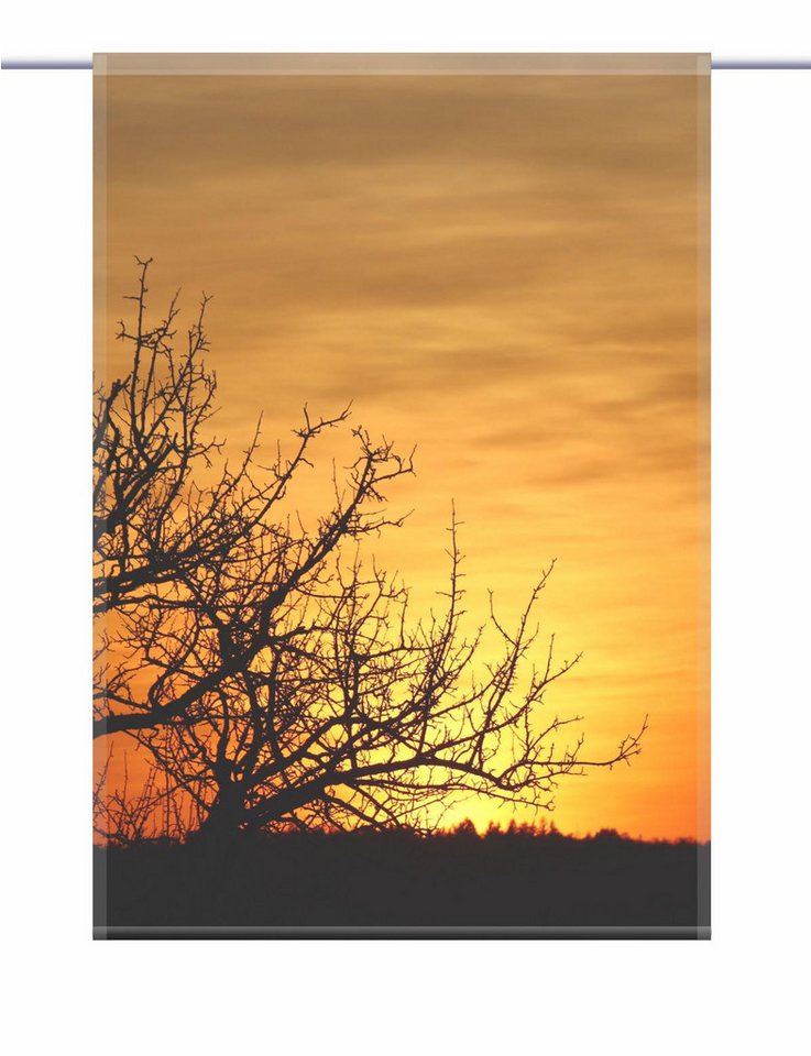 gardinen-for-life Scheibengardine Baumruhe eckiger Scheibenhänger - B-line von gardinen-for-life