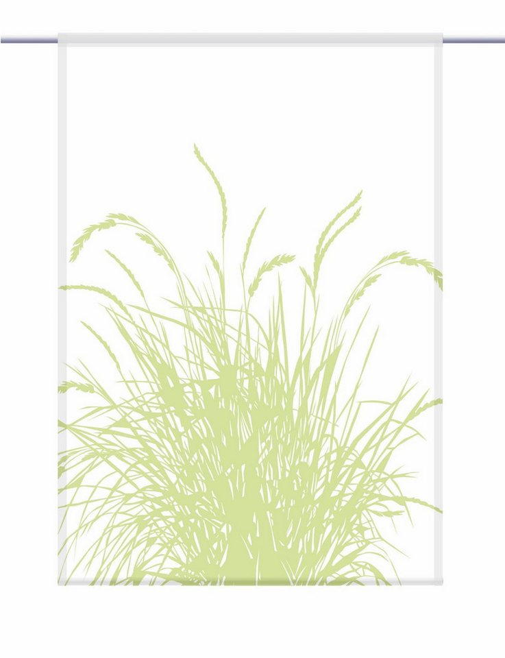gardinen-for-life Scheibengardine Reed 24 blanco Apfel - eckiger Scheibenhänger - B-line von gardinen-for-life