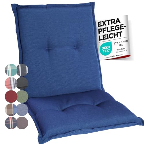 gardisun Gartenstuhlauflagen Niedriglehner I Extra Dicke Sitzauflagen I Made in Europe I Stuhlauflagen für Niederlehner Gartenstuhl I Auflagen mit extra hohem Komfort I 5er Set I Blau gardisun Gartenstuhlauflagen Niedriglehner I Extra Dicke Sitzauflagen I Made in Europe I Stuhlauflagen für Niederlehner Gartenstuhl I Auflagen mit extra hohem Komfort I 5er Set I Blau von gardisun
