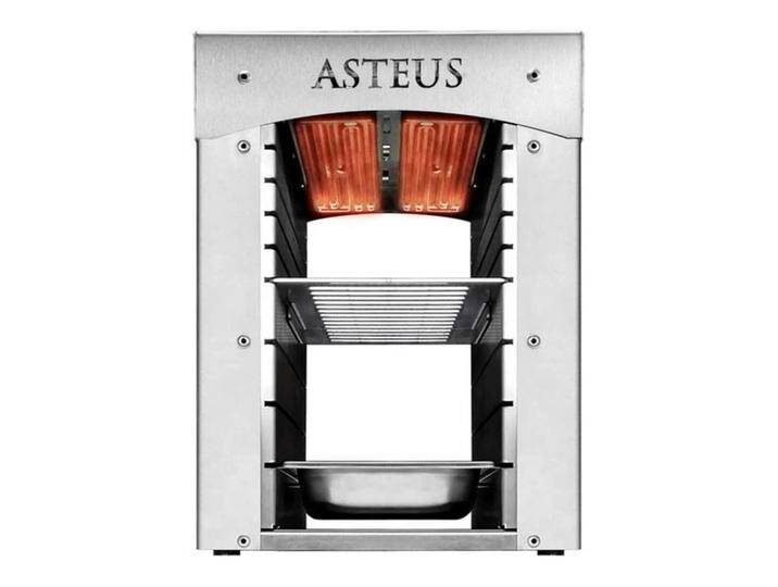 ASTEUS Elektro-Infrarotgrill Steaker Junior Hellgrau von garten&freizeit.de