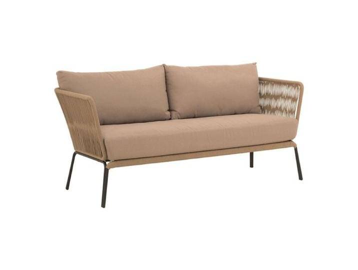 Cosmic Collection Lion Gartenloungesofa Stahl/Rope/Polyester Schwarz Braun Cosmic Collection Lion Gartenloungesofa Stahl/Rope/Polyester Schwarz Braun von garten&freizeit.de