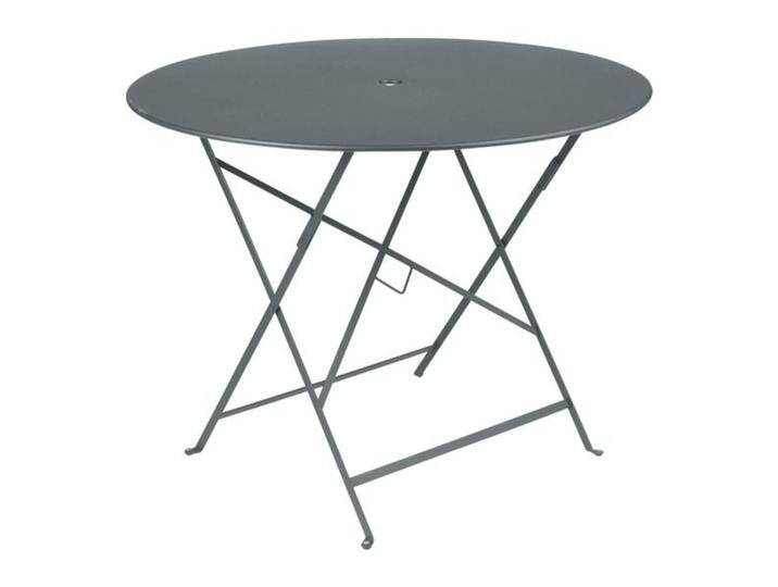 Fermob Bistro Biergartentisch Ø96cm Stahl Dunkelgrau von garten&freizeit.de