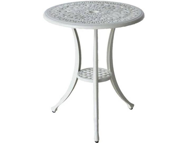 Hartman Amalfi Tisch Ø62 cm Aluminium-Guss Weiß Hartman Amalfi Tisch Ø62 cm Aluminium-Guss Weiß von garten&freizeit.de