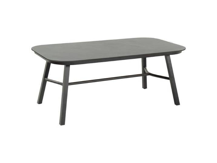 Hartman Tubb Gartentisch 185x100cm Aluminium/Keramik Schwarz Dunkelgrau von garten&freizeit.de
