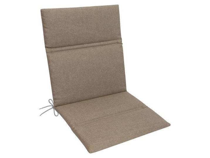 KETTtex Basic Gartenstuhlauflage Niedriglehner 48x100cm Kunstfaser Taupe von garten&freizeit.de