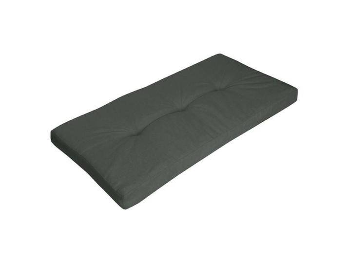 KETTtex Teak Bankauflage 140x50cm Kunstfaser Dunkelgrau von garten&freizeit.de