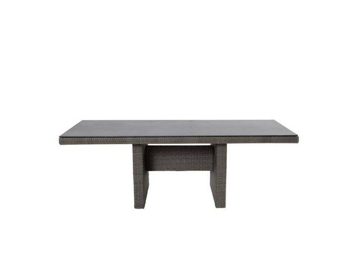 LC Garden Barcelona Gartentisch 200x100cm Geflecht/Glas Schwarz Dunkelgrau LC Garden Barcelona Gartentisch 200x100cm Geflecht/Glas Schwarz Dunkelgrau von garten&freizeit.de