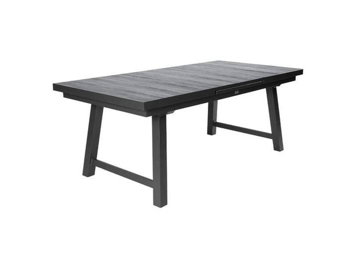 LC Garden Keramo Ausziehtisch 200/260x100cm Aluminium/Keramik Dunkelgrau von garten&freizeit.de
