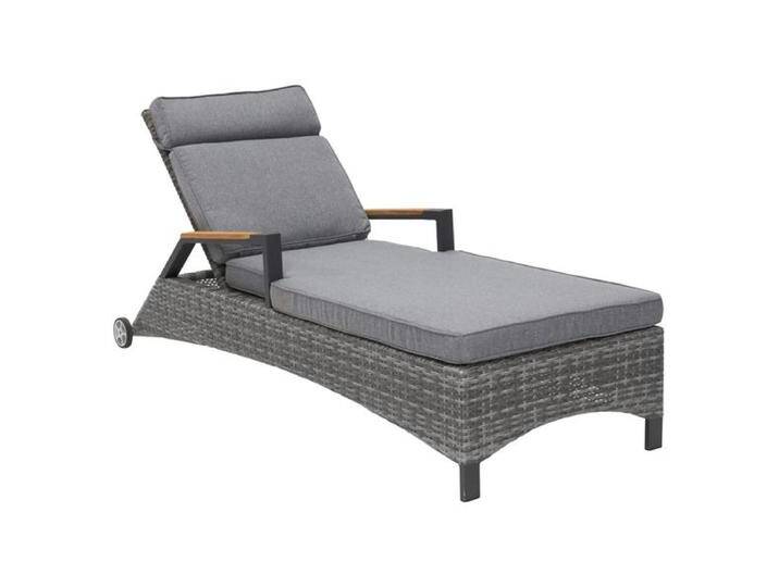 LC Garden Keramo Gartenliege verstellbar Aluminium/Geflecht Dunkelgrau LC Garden Keramo Gartenliege verstellbar Aluminium/Geflecht Dunkelgrau von garten&freizeit.de