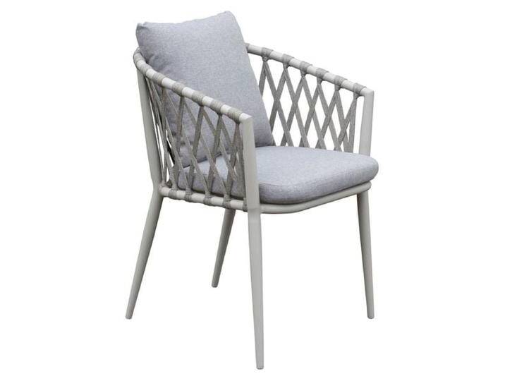 LC Garden Sunrepo Stapelsessel Aluminium mit Sitz- und Rückenkissen Taupe Hellgrau von garten&freizeit.de