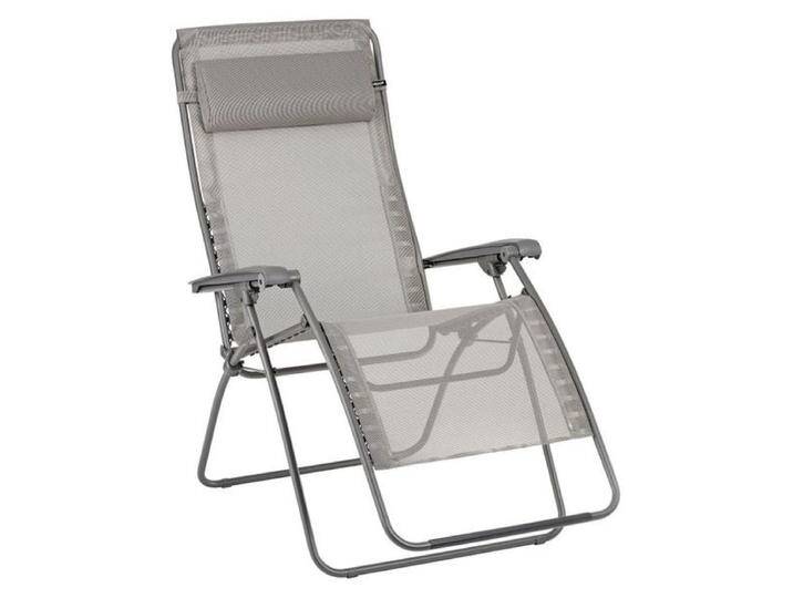 Lafuma RSXA Clip XL Relaxliege Stahl/Batyline Taupe Lafuma RSXA Clip XL Relaxliege Stahl/Batyline Taupe von garten&freizeit.de