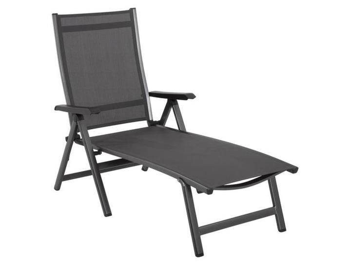 MWH Elements Klappliege Aluminium/Textilene Dunkelgrau MWH Elements Klappliege Aluminium/Textilene Dunkelgrau von garten&freizeit.de