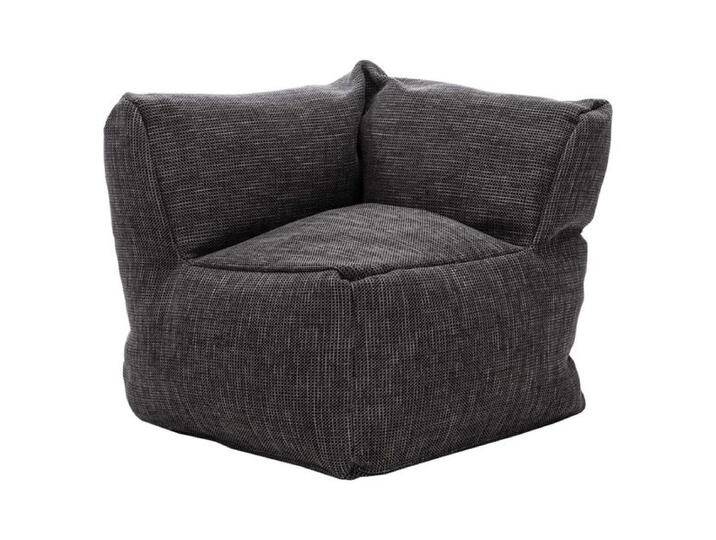 ROOLF Living Dotty Eck-/Endmodul Polypropylen Dunkelgrau von garten&freizeit.de