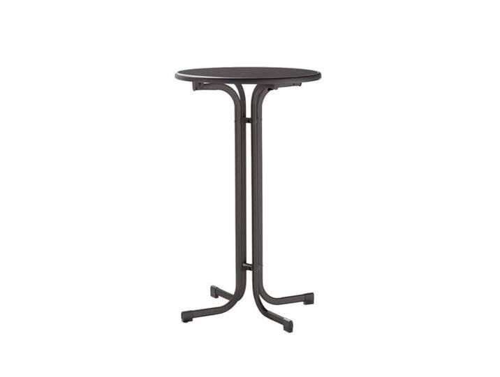 Sieger Boulevard Steh-Klapptisch Ø70 cm Stahl/Mecalit Dunkelgrau Sieger Boulevard Steh-Klapptisch Ø70 cm Stahl/Mecalit Dunkelgrau von garten&freizeit.de