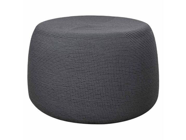 Solpuri Knuff Loungehocker M Ø65cm Polypropylen Dunkelgrau von garten&freizeit.de
