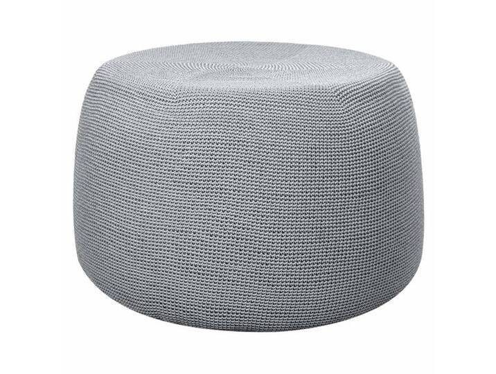 Solpuri Knuff Loungehocker M Ø65cm Polypropylen Hellgrau von garten&freizeit.de