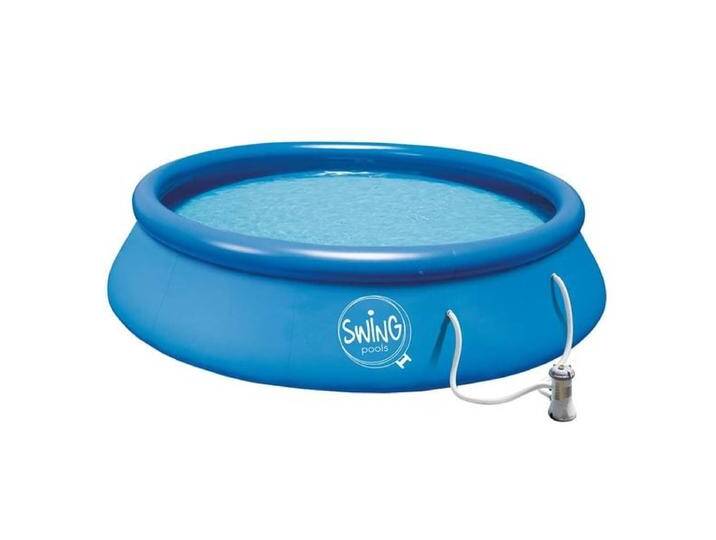 Summer Fun Quick Set Pool Ø305x76cm mit Kartuschenfilterpumpe Blau von garten&freizeit.de