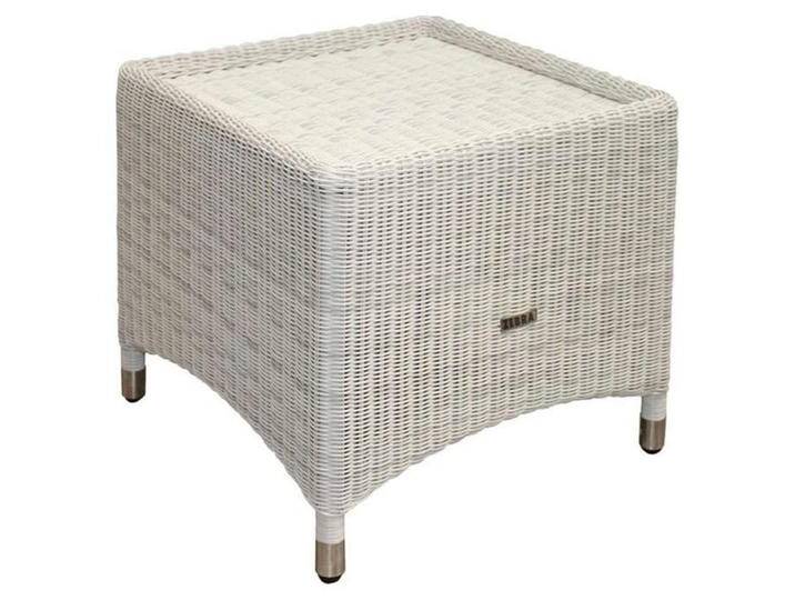 Zebra Loomus Fußhocker Geflecht Weiß Zebra Loomus Fußhocker Geflecht Weiß von garten&freizeit.de