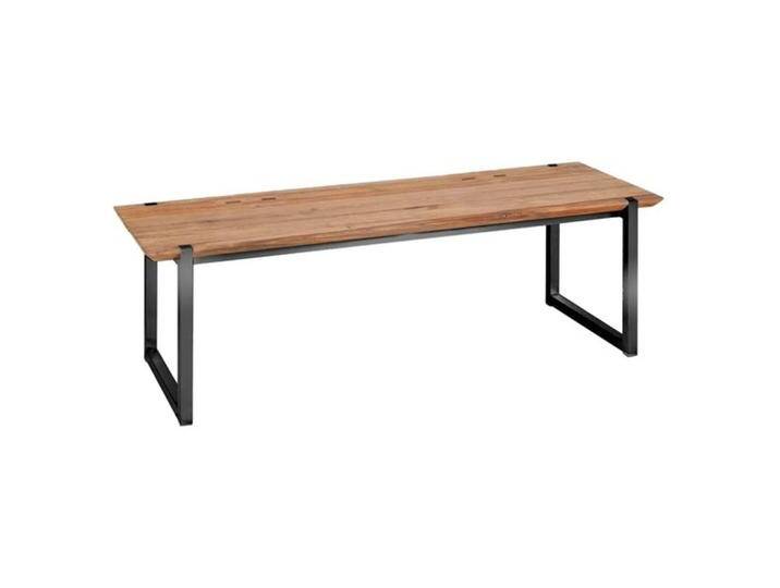 Zebra Quadux Gartenbank 140 cm Aluminium/Teak Recycelt Dunkelgrau von garten&freizeit.de