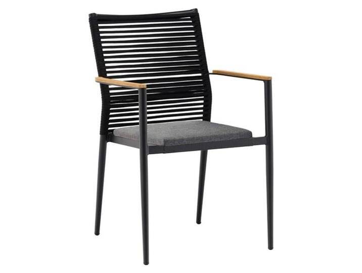Zebra Spider Stapelsessel Aluminium mit Sitzkissen Dunkelgrau von garten&freizeit.de