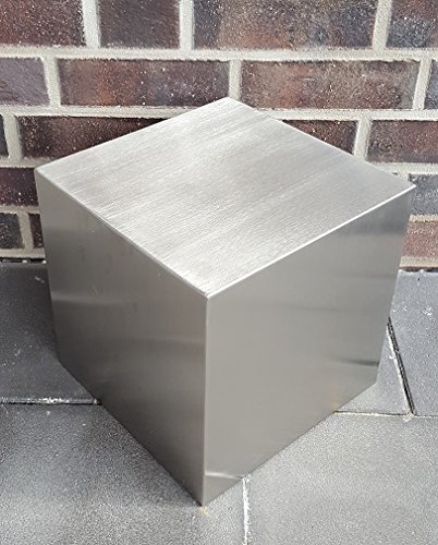 garten-wohnambiente Dekorations-Quader Würfel 40x40x40 cm Edelstahl matt gebürstet Dekoquader garten-wohnambiente Dekorations-Quader Würfel 40x40x40 cm Edelstahl matt gebürstet Dekoquader von garten-wohnambiente
