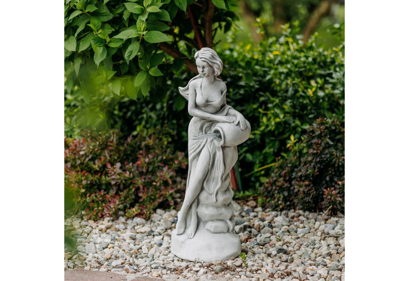 gartendekoparadies.de Gartenfigur Statue Venus optional mit Wasserlauf, Steinfigur, H. 69 cm, 19 kg, Frostsicher gartendekoparadies.de Gartenfigur Statue Venus optional mit Wasserlauf, Steinfigur, H. 69 cm, 19 kg, Frostsicher von gartendekoparadies.de