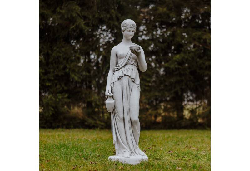 gartendekoparadies.de Gartenfigur Statue der Hebe Göttin der Jugend, Steinfigur, H. 122 cm, 94 kg, Frostsicher gartendekoparadies.de Gartenfigur Statue der Hebe Göttin der Jugend, Steinfigur, H. 122 cm, 94 kg, Frostsicher von gartendekoparadies.de
