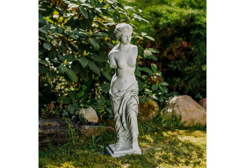 gartendekoparadies.de Gartenfigur Statue Venus von Milo, Steinfigur, H. 73 cm, 18 kg, Frostsicher von gartendekoparadies.de