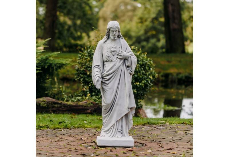 gartendekoparadies.de Gartenfigur Statue Jesus Christus, Steinfigur, H. 117 cm, 115 kg, Frostsicher gartendekoparadies.de Gartenfigur Statue Jesus Christus, Steinfigur, H. 117 cm, 115 kg, Frostsicher von gartendekoparadies.de