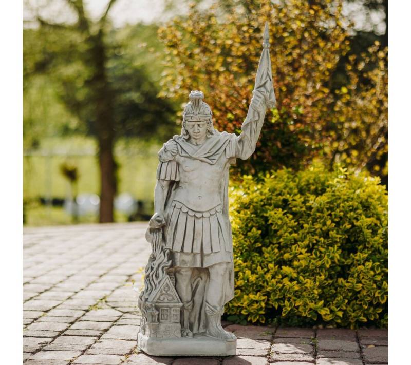 gartendekoparadies.de Gartenfigur Statue des Heiligen Florian, H. 100 cm, 49 kg, Frostsicher gartendekoparadies.de Gartenfigur Statue des Heiligen Florian, H. 100 cm, 49 kg, Frostsicher von gartendekoparadies.de