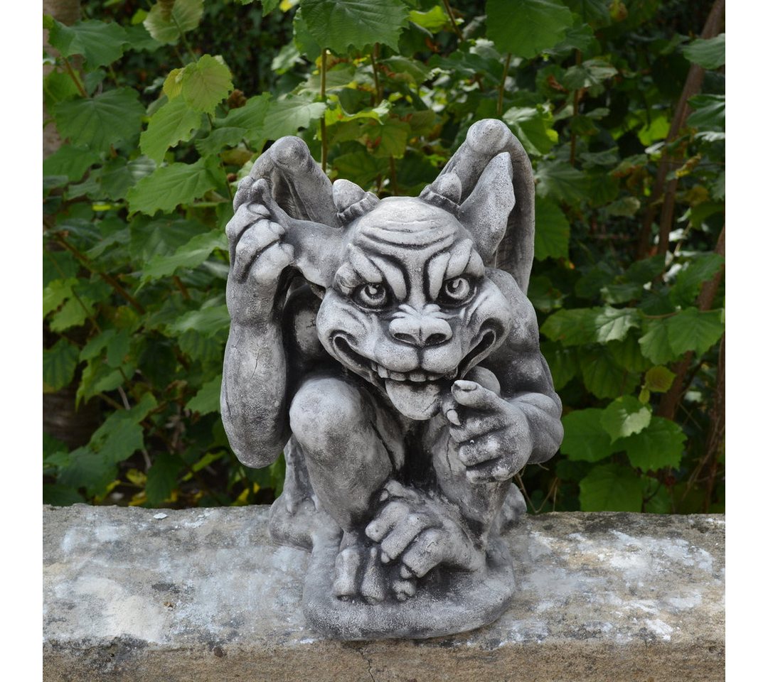 gartendekoparadies.de Gartenfigur Torwächter Gargoyle, H. 38 cm, 25 kg, Frostsicher gartendekoparadies.de Gartenfigur Torwächter Gargoyle, H. 38 cm, 25 kg, Frostsicher von gartendekoparadies.de
