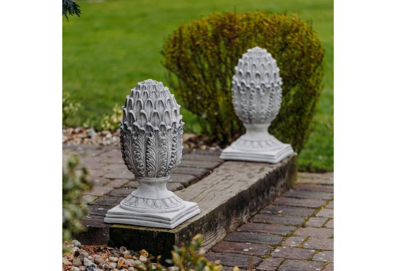 gartendekoparadies.de Gartenfigur Pinienzapfen 2er-Set Steinfigur Zirbelnuss, H. 50 cm, je 30 kg, Frostsicher gartendekoparadies.de Gartenfigur Pinienzapfen 2er-Set Steinfigur Zirbelnuss, H. 50 cm, je 30 kg, Frostsicher von gartendekoparadies.de