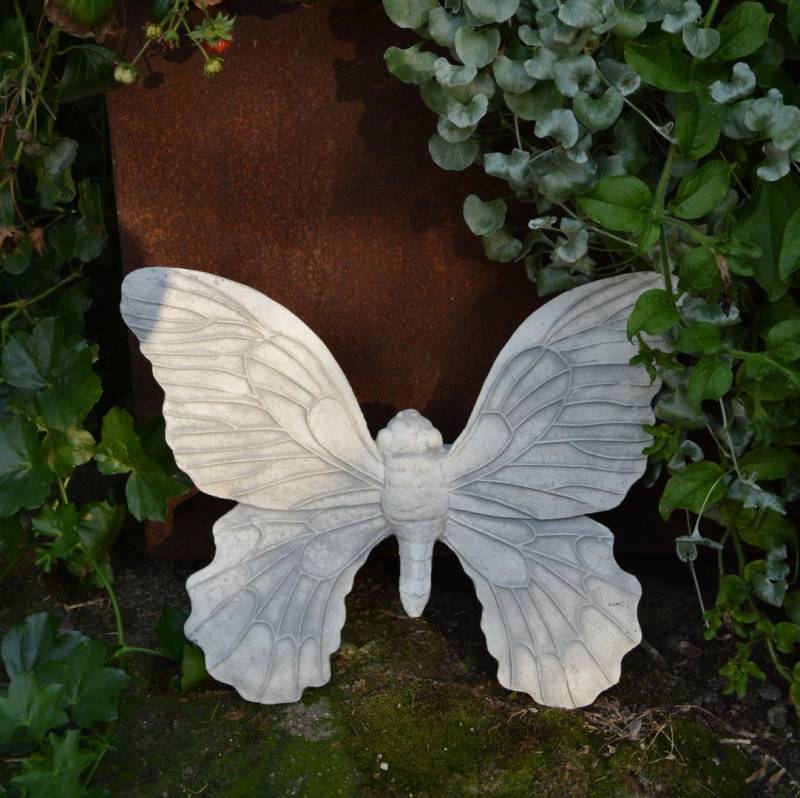 gartendekoparadies.de Gartenfigur Wanddekoration Schmetterling, H. 3 cm, 3 kg, Frostsicher gartendekoparadies.de Gartenfigur Wanddekoration Schmetterling, H. 3 cm, 3 kg, Frostsicher von gartendekoparadies.de