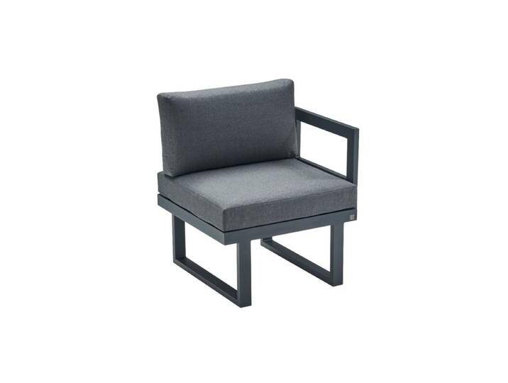 CASA DOMA Aragona DINING Lounge-Seitenteil 1-Sitzer, Aluminium von gartenmoebel-company