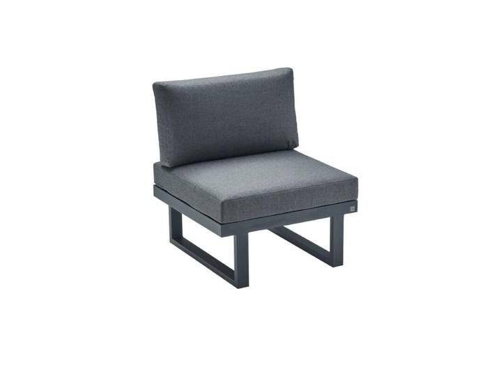 CASA DOMA Aragona Lounge-Mittelteil 1-Sitzer, Aluminium von gartenmoebel-company