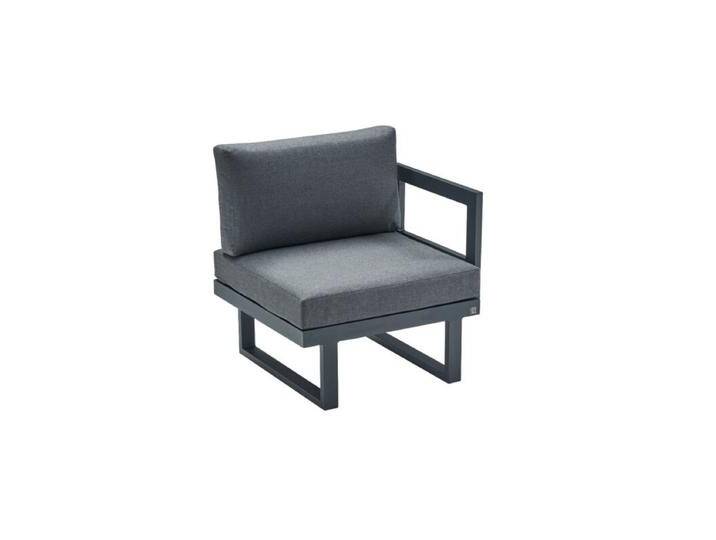CASA DOMA Aragona Lounge-Seitenteil 1-Sitzer, Aluminium von gartenmoebel-company