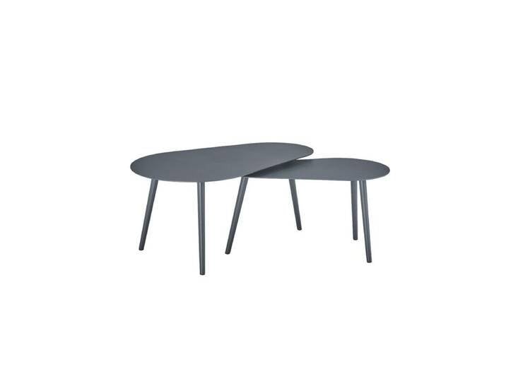 CASA DOMA Arista Loungetisch-Set 2-teilig, Beine rund von gartenmoebel-company