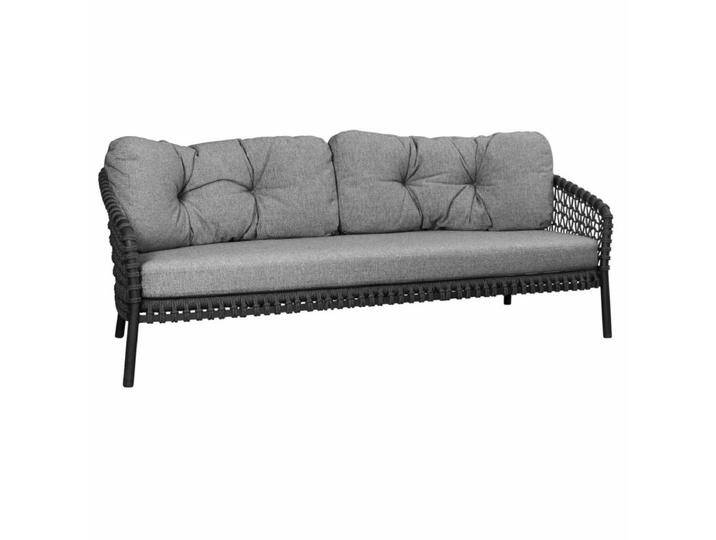 Cane-line Ocean Large 3-Sitzer Loungesofa inkl. Kissenset von gartenmoebel-company