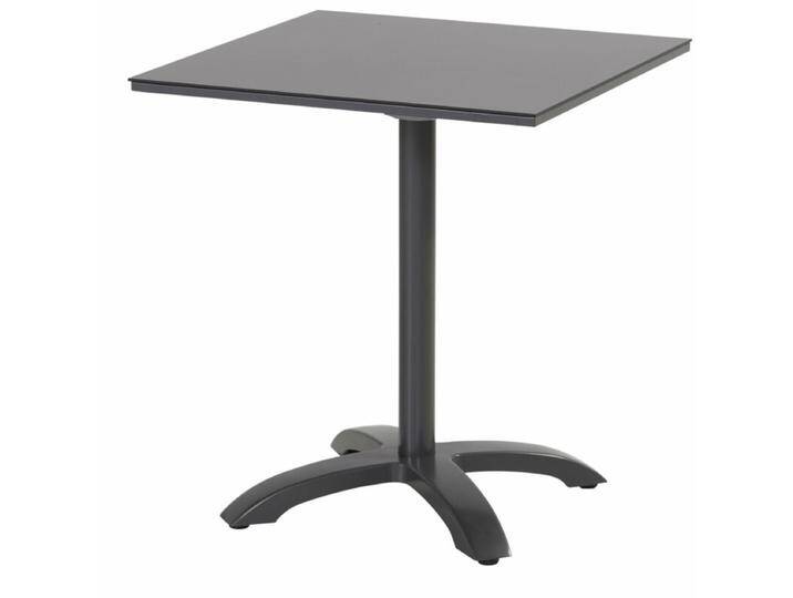 Hartman Sophie Bistrotisch quadratisch Tischplatte HPL - Aluminium xerix HPL antracite,klappbar, Tischbein mit Höhenausgleich Hartman Sophie Bistrotisch quadratisch Tischplatte HPL - Aluminium xerix HPL antracite,klappbar, Tischbein mit Höhenausgleich von gartenmoebel-company