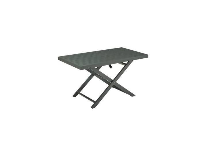 Liadomo Scapoli Loungetisch, höhenverstellbar,Größe 120×70 cm, Höhe stufenlos verstellbar 40–68 cm, komplett aus Aluminium, robust & stabil,höhenverstellbar Liadomo Scapoli Loungetisch, höhenverstellbar,Größe 120×70 cm, Höhe stufenlos verstellbar 40–68 cm, komplett aus Aluminium, robust & stabil,höhenverstellbar von gartenmoebel-company