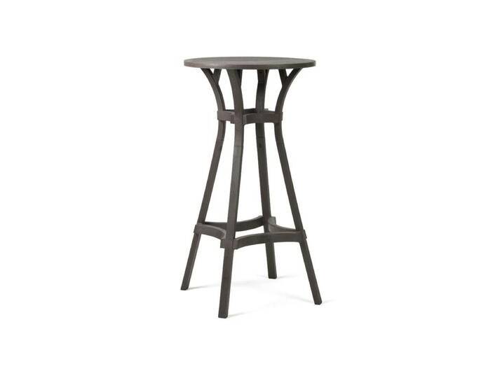 NARDI Combo High Bartisch - Ø 60,Tischbein mit Höhenausgleich,Trendig & bunt von gartenmoebel-company