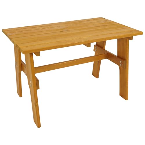 DEGAMO Gartentisch Freital 72x120cm, Holz Massive Kiefer, hell lackiert, Outdoor DEGAMO Gartentisch Freital 72x120cm, Holz Massive Kiefer, hell lackiert, Outdoor von DEGAMO