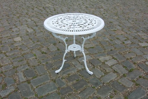 Tisch Lugano, weiß - (26112-208) von gartenmoebel-einkauf